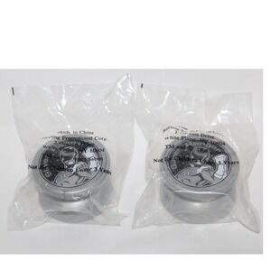 Vintage Yo Yo Power Rangers Space Silver Ranger Toy 1998 Saban Set of 2 New NOS